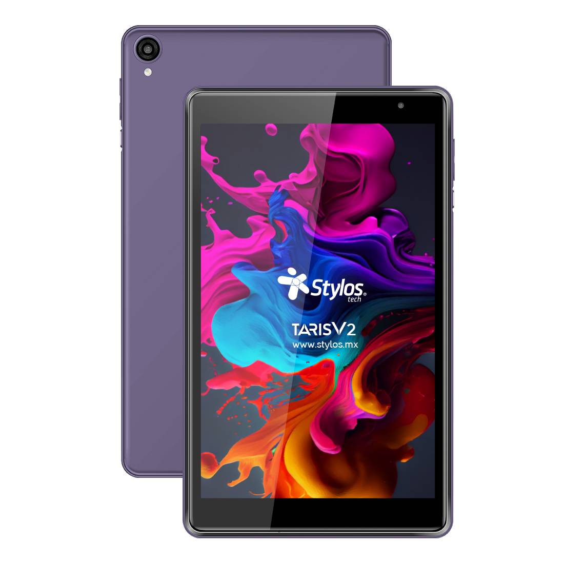 Tableta 8 pulgadas 2+32GB Morada con funda Stylos. STTA81M - Tableta 8 pulgadas 2+32GB Morada con funda Stylos. STTA81M -